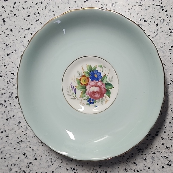 Tuscan made in England stunning teacup and saucer. Vintage - Picture 7 of 9